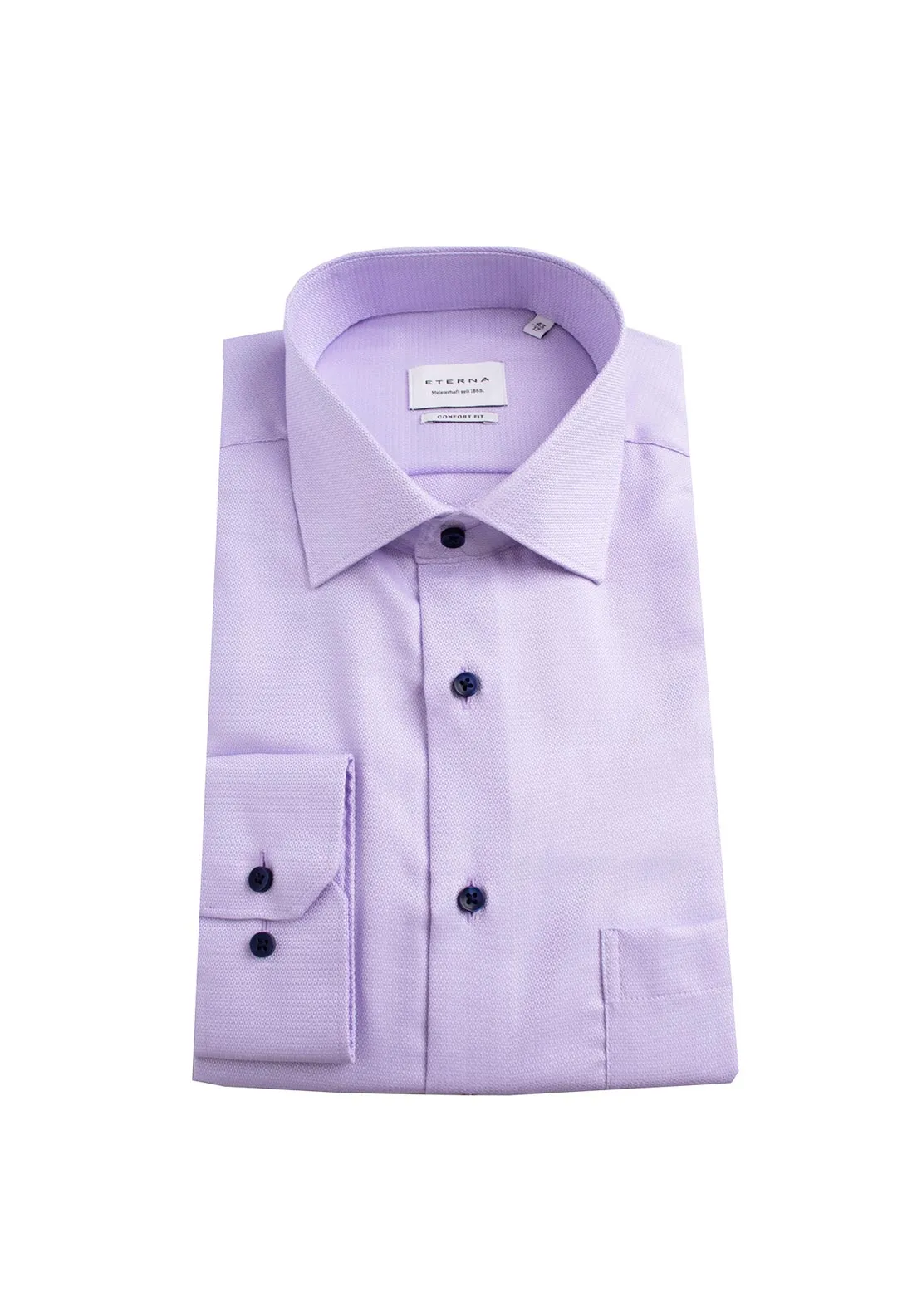 1863 by Eterna Comfort Fit Shirt, Lavendar