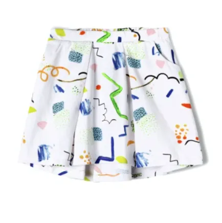 Art & Eden Kids Girls Finger Paint Lilly Skirt