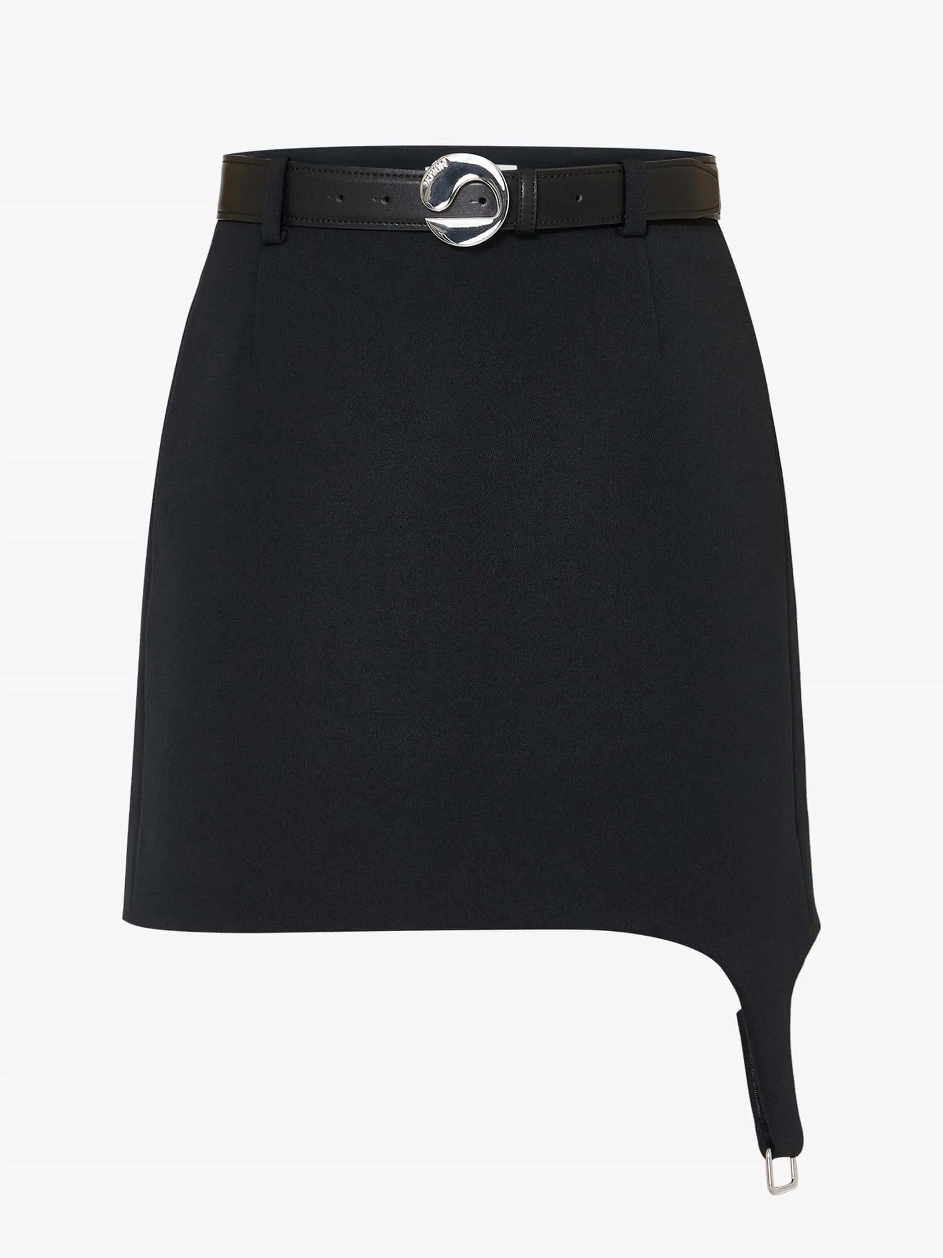 Asymmetric Mini Skirt