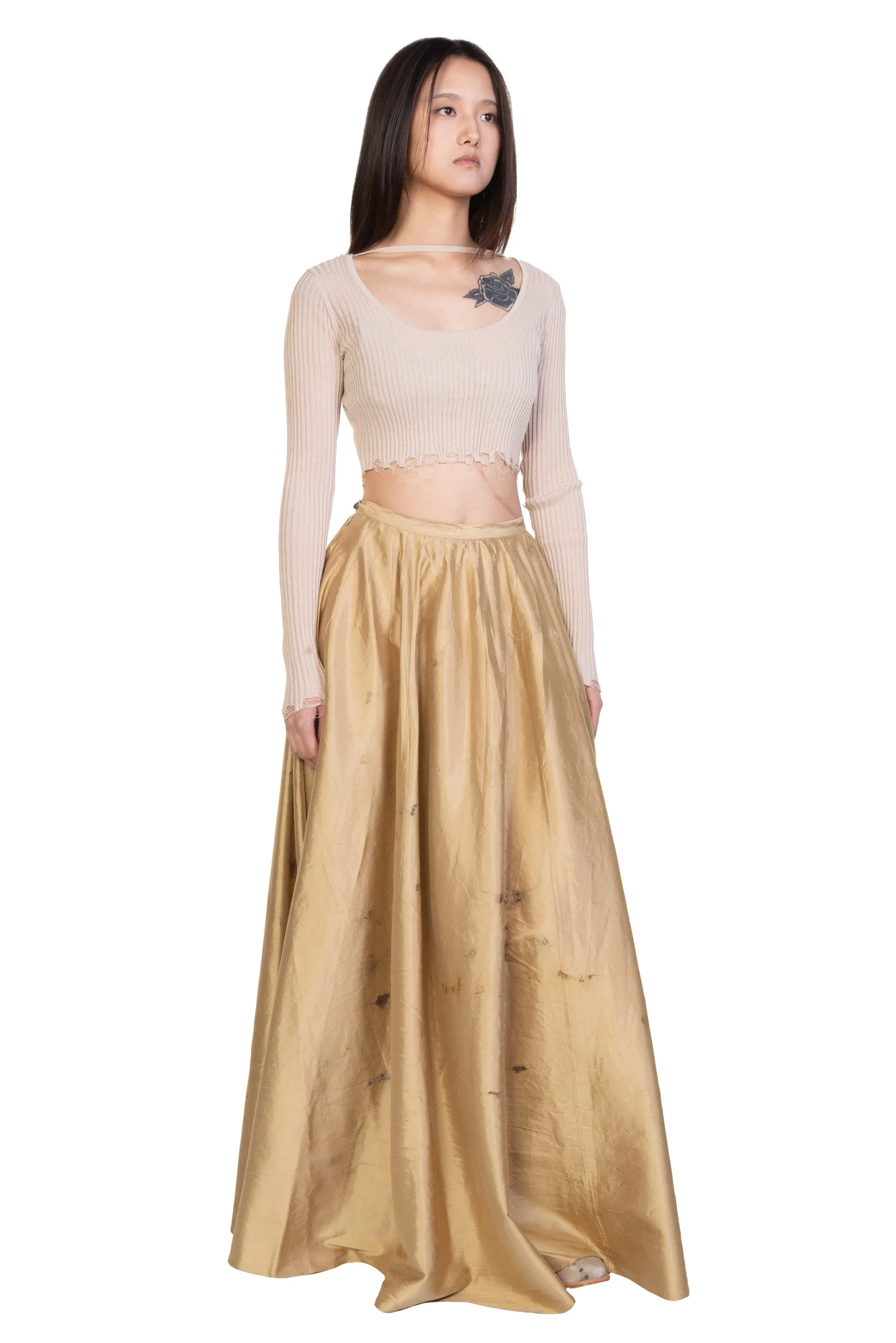 Bronze Dyed Skirt