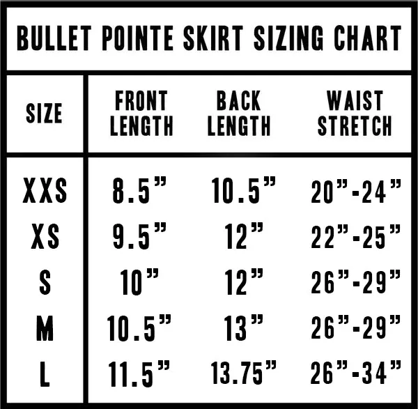 Bullet Pointe | Ballet Skirt | Light Blue