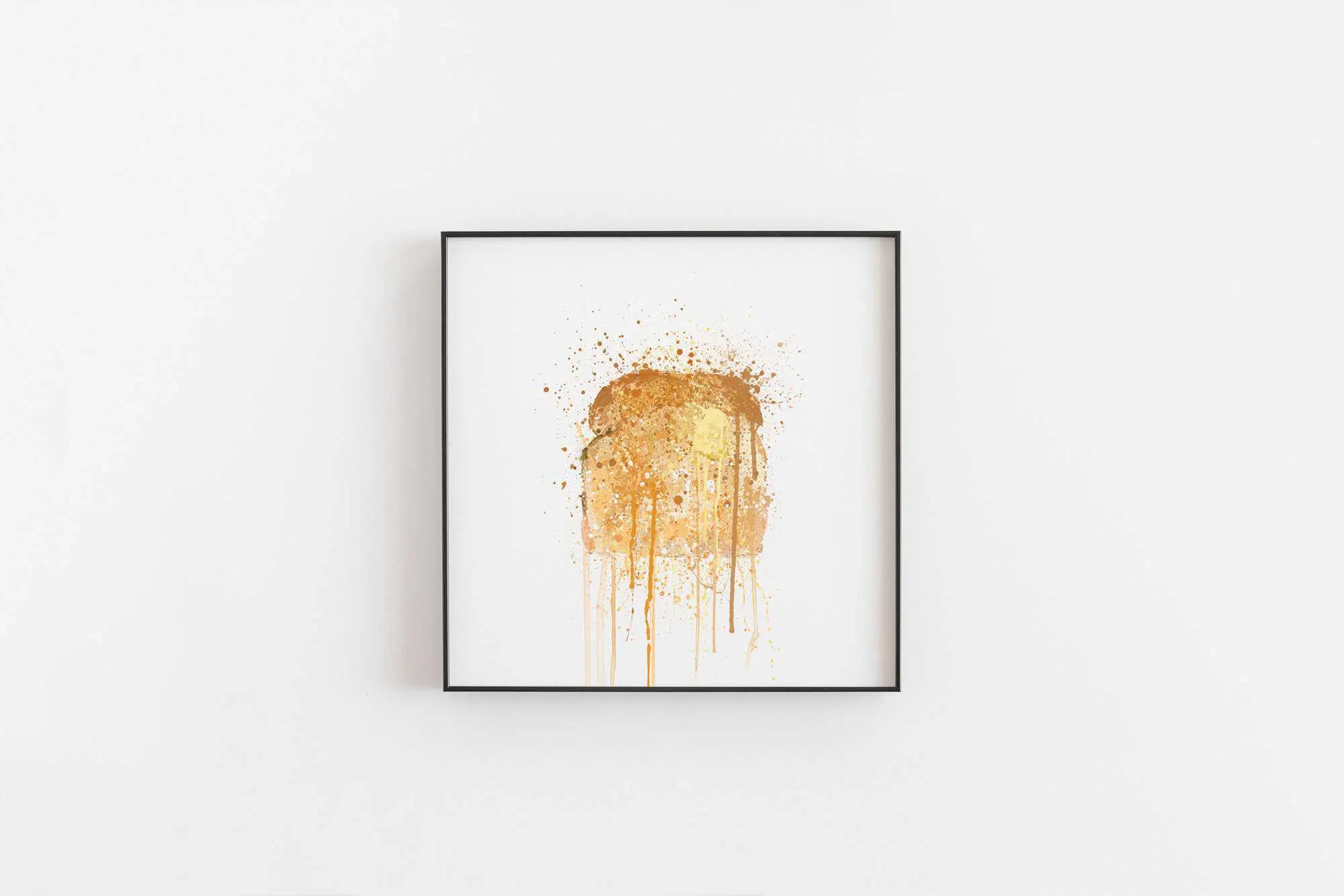 Buttered Toast Wall Art Print