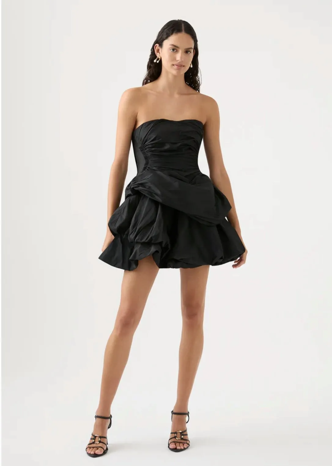 Day Break Strapless Mini Dress