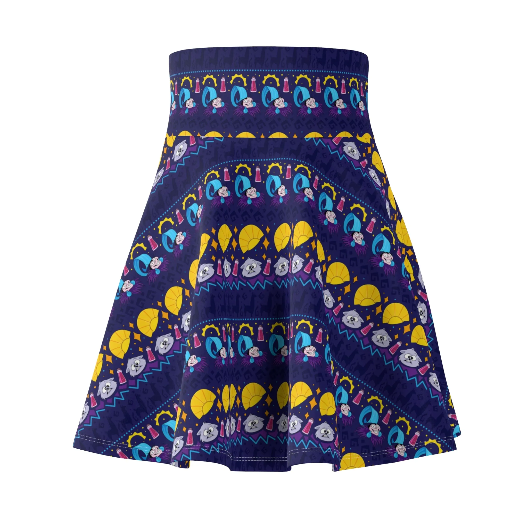 Disney Emporer's New Groove Emperor's Line Women's Skater Skirt