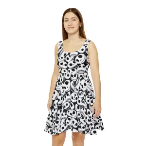 Disney Nightmare Before Christmas Jack's Faces Women's Skater Dress