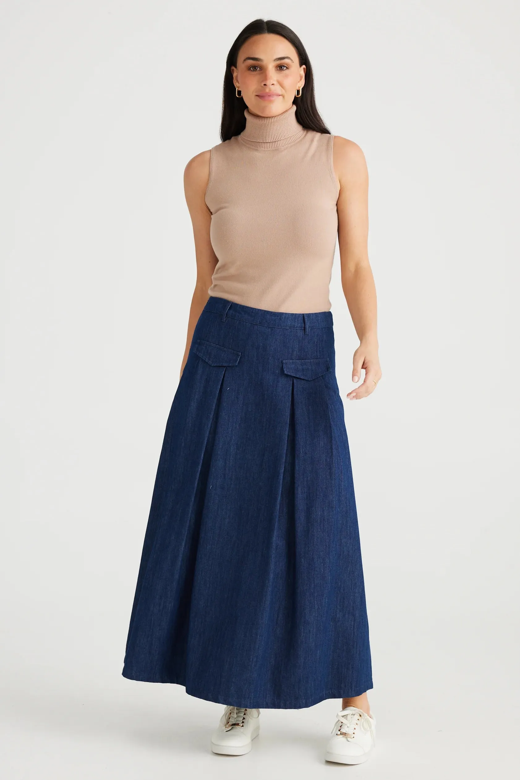 Dorothy Skirt in Indigo