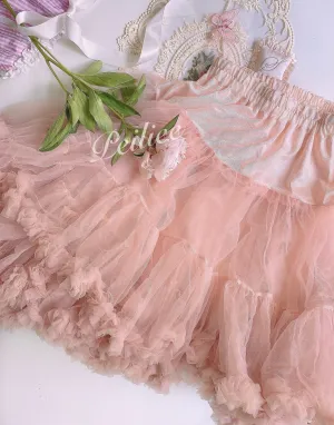 Emily In Paris Style Tutu Skirt Set