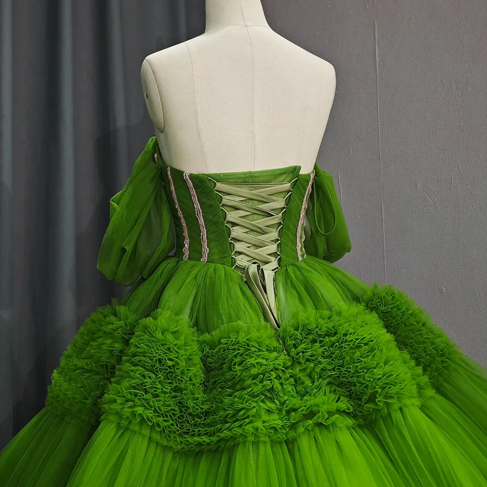 Green Quinceanera Dress