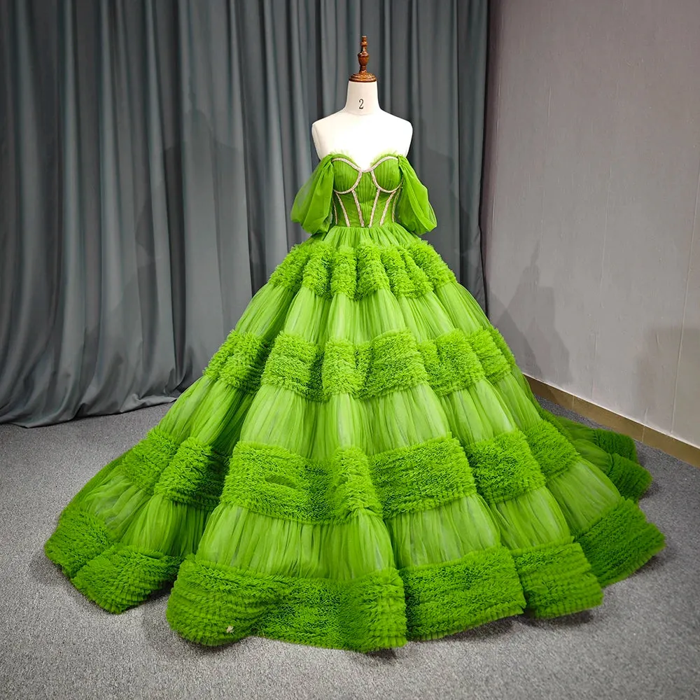 Green Quinceanera Dress