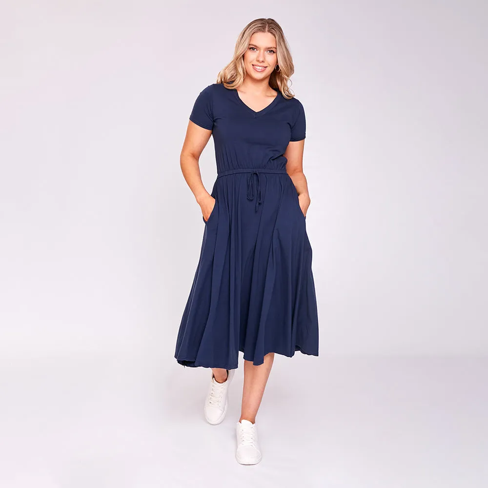 Jessica Dress (Navy)