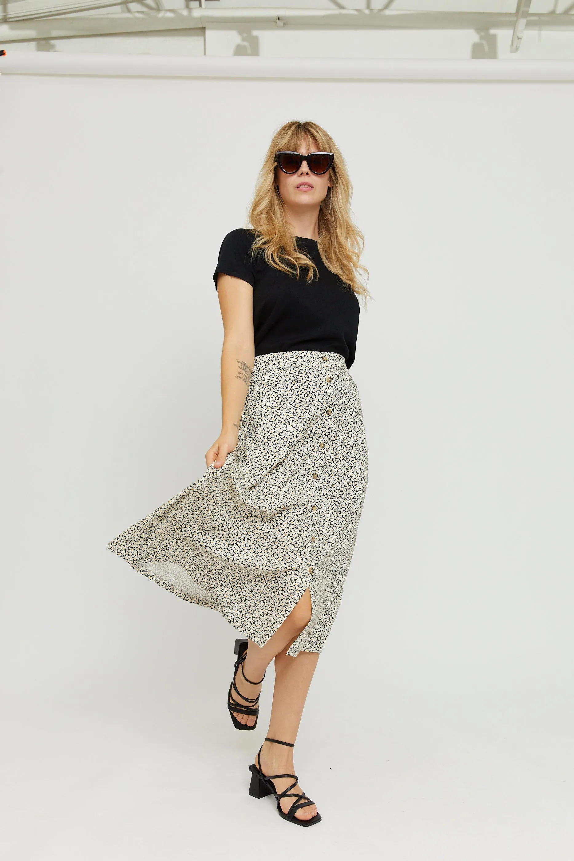 Nomi Printed Skirt