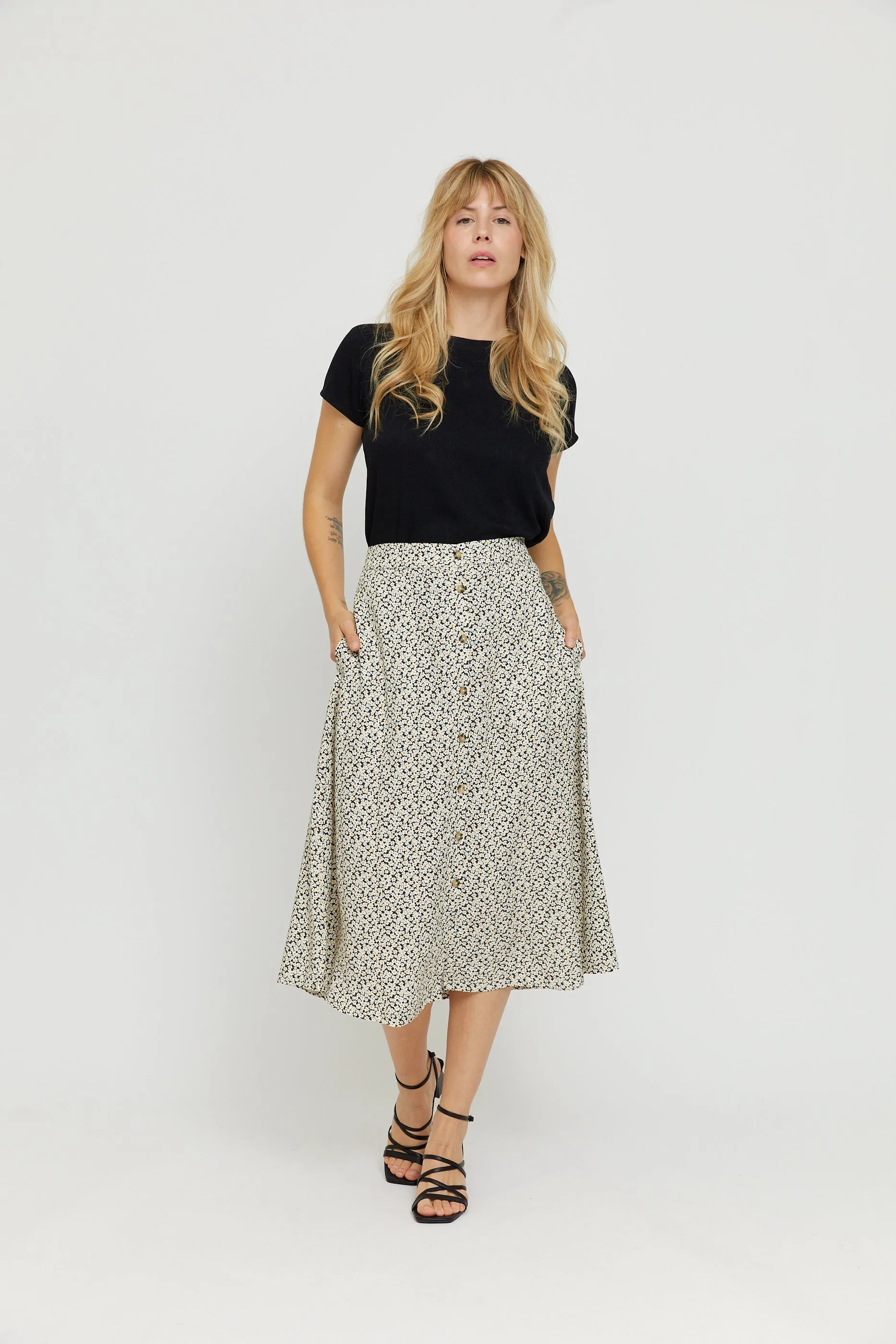 Nomi Printed Skirt