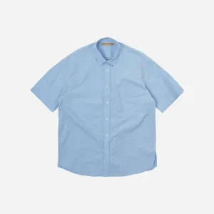 OG POPLIN OVERSIZED SHIRT - BLUE