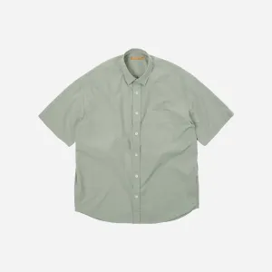 OG POPLIN OVERSIZED SHIRT - LIGHT GREEN