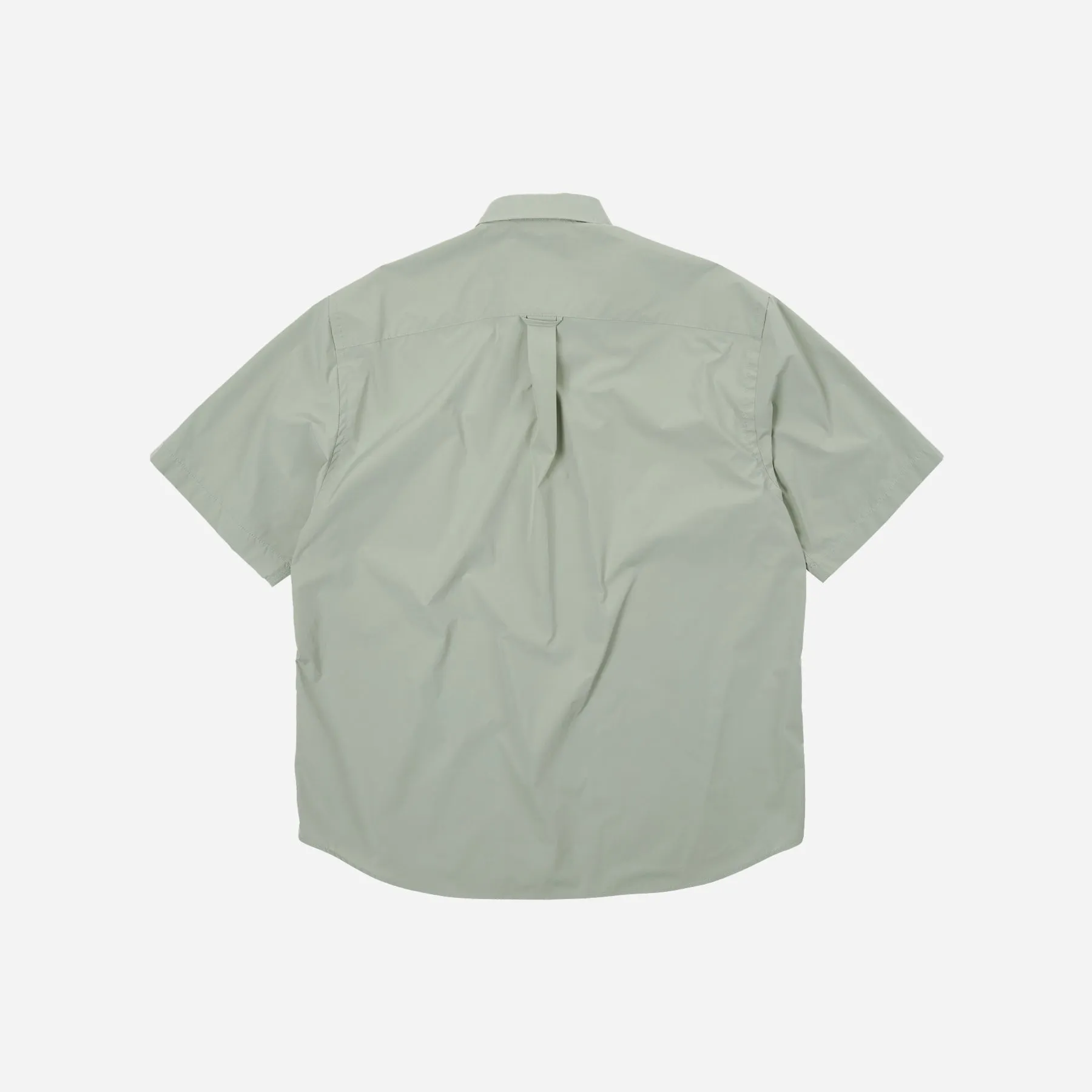 OG POPLIN OVERSIZED SHIRT - LIGHT GREEN