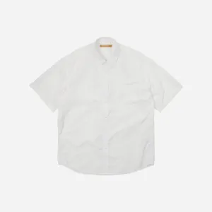 OG POPLIN OVERSIZED SHIRT - WHITE