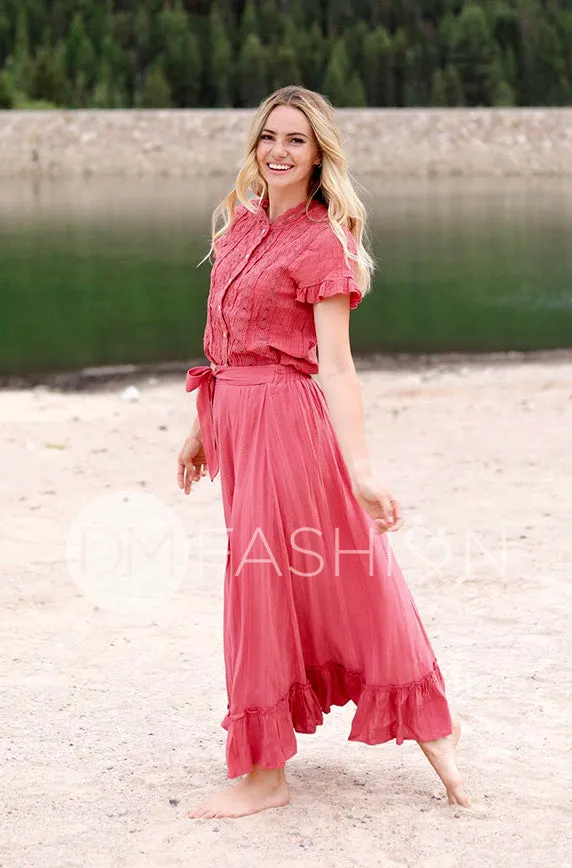 Palm Springs  Maxi Skirt - Maternity Friendly - FINAL SALE