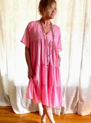 Pink Effortless Dress