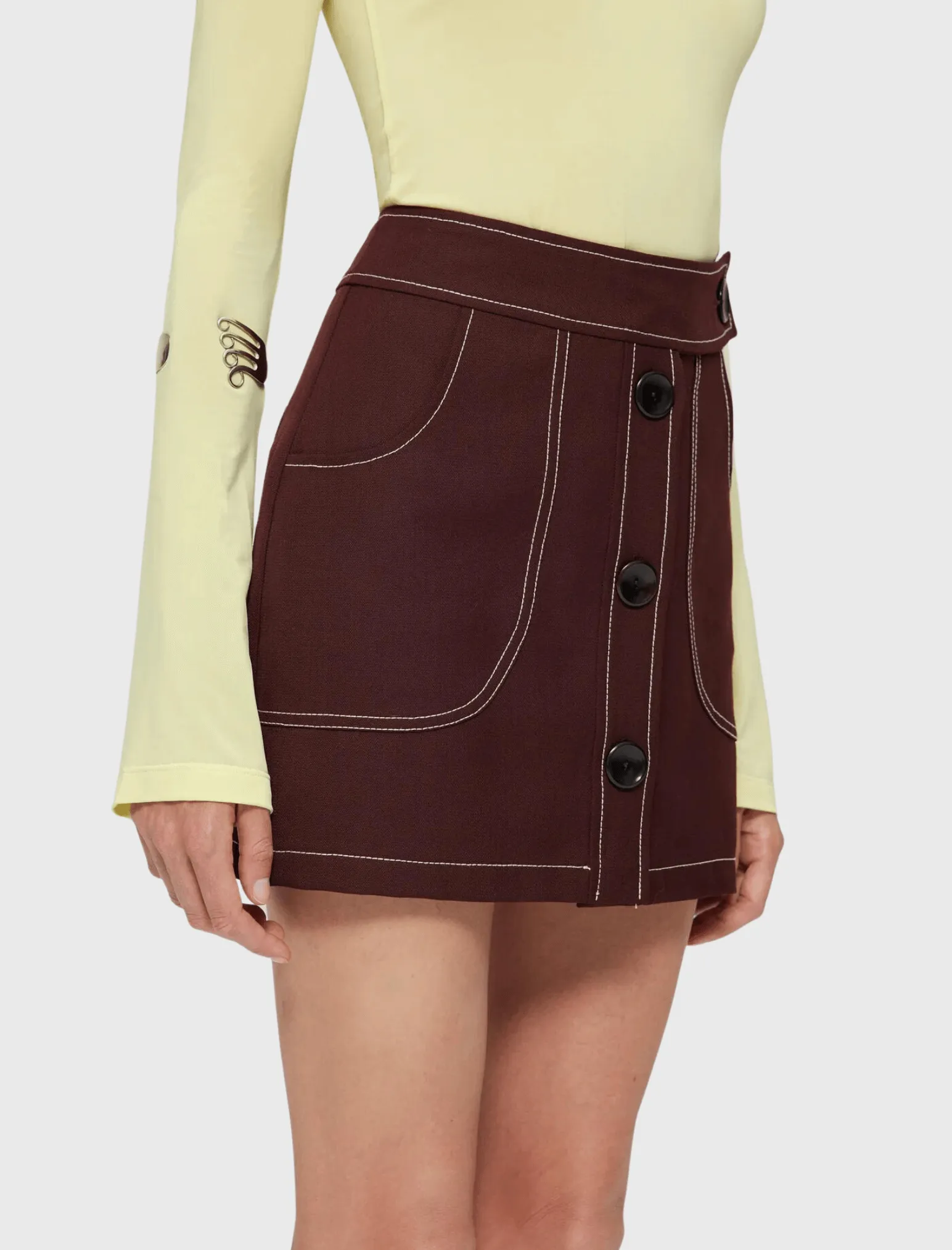 Retro Mini Skirt