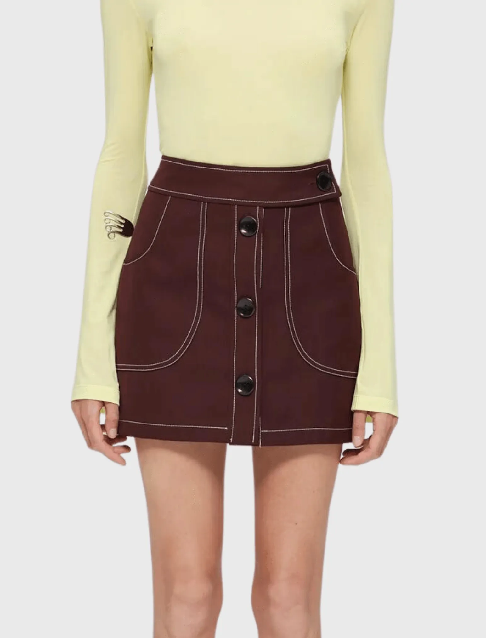 Retro Mini Skirt