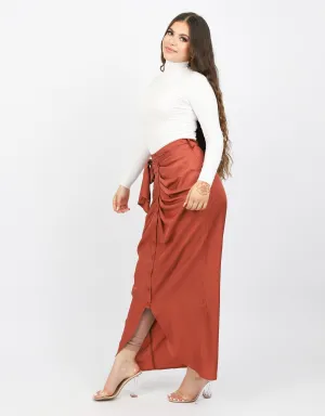 Rooj Front Button Skirt