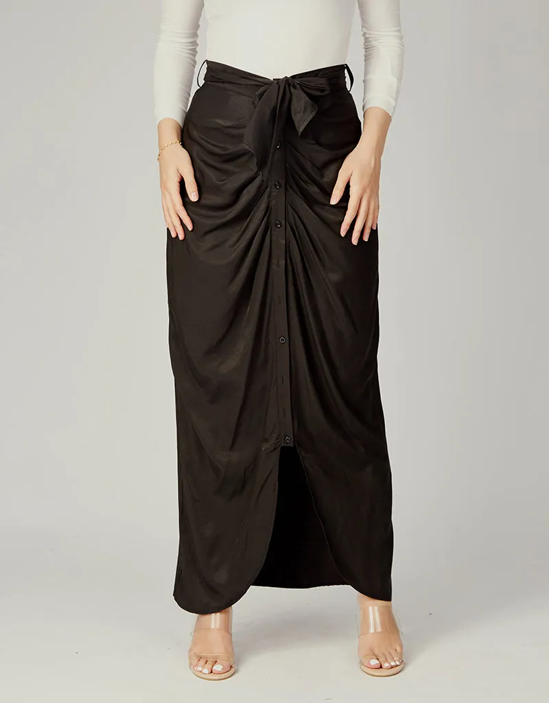 Rooj Front Button Skirt