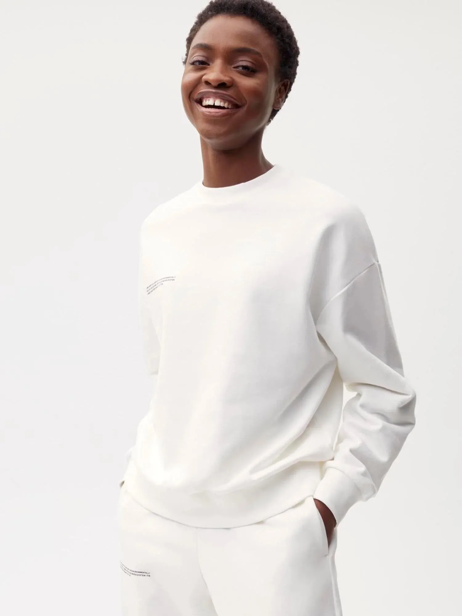 Signature Sweatshirt - Neutral Tones—off-white