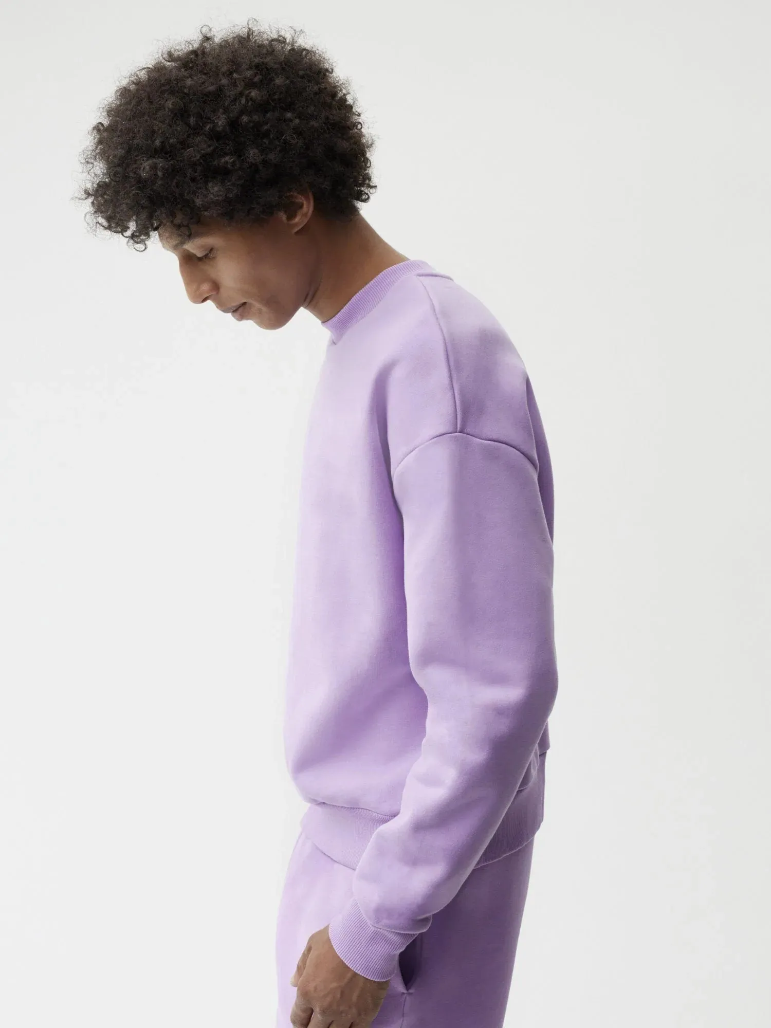 Signature Sweatshirt - Pastel Tones—orchid purple