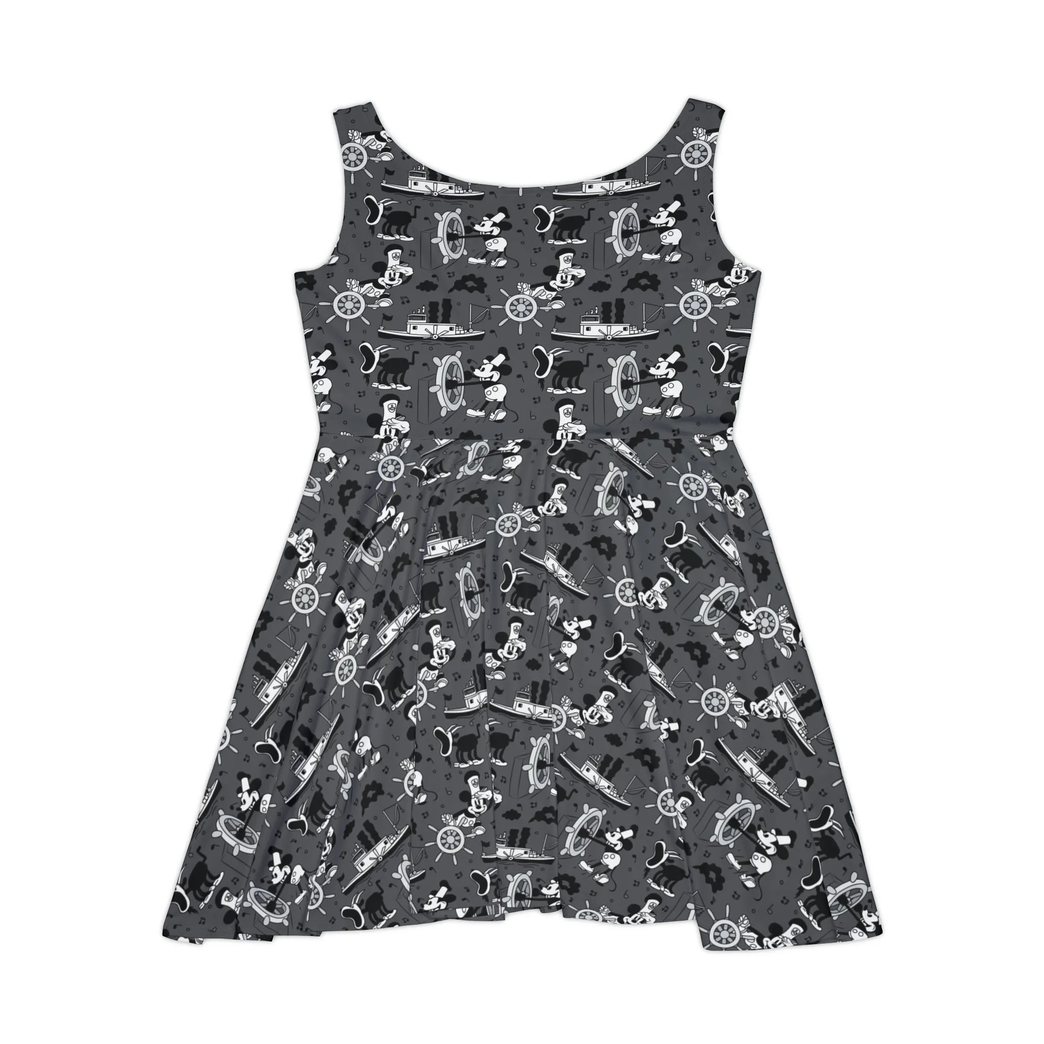 Steamboat Mickey Women's Skater Dress