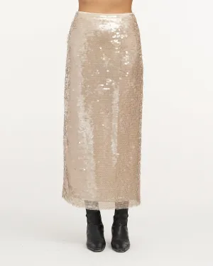 Tanya Taylor - Kiah Skirt in Champagne