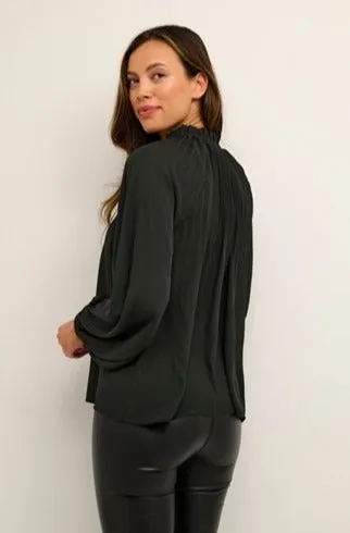 The Karen Pleated Blouse - PLUS