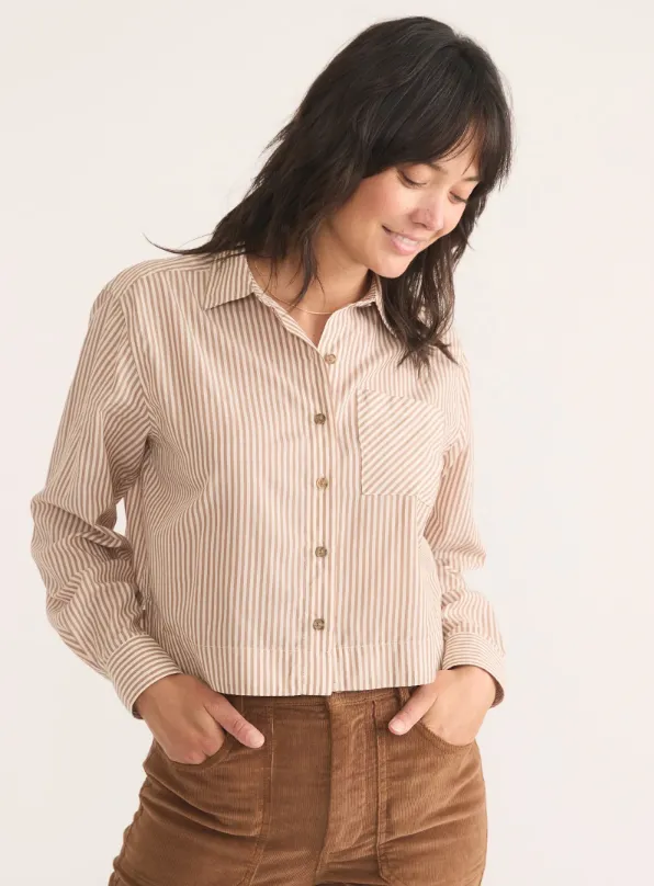 Women's Mila Straight Hem Button Down