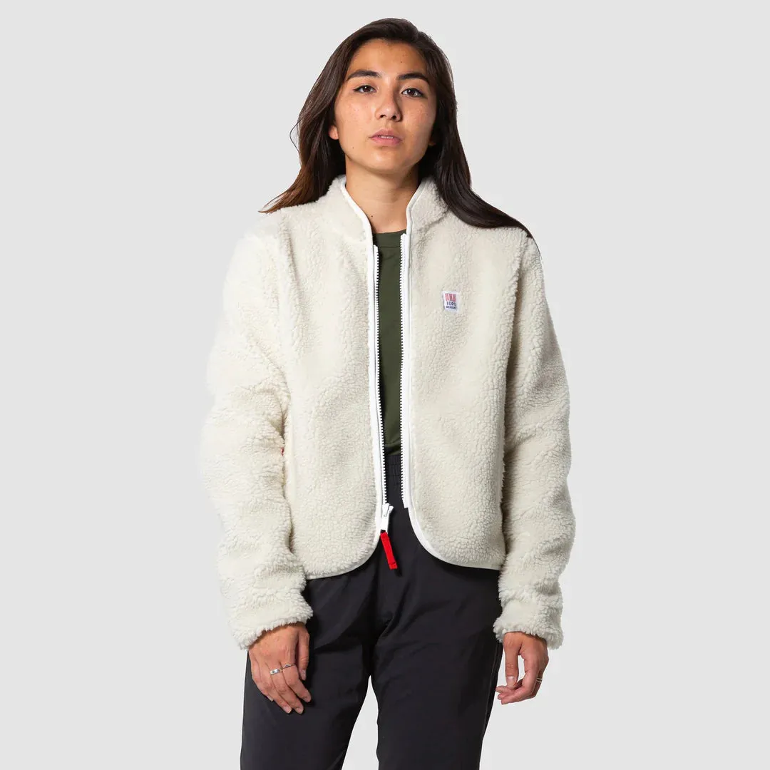 Women's Reversible Sherpa Fleece Jacket - Topo Designs